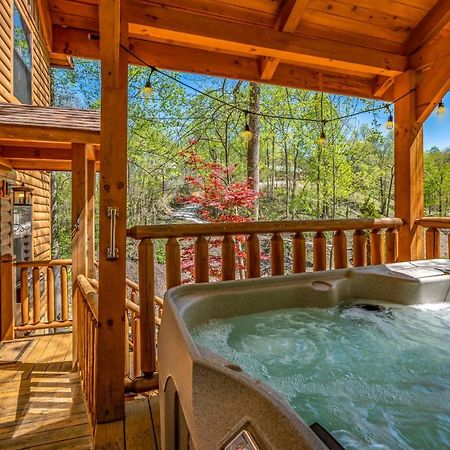 Permanent Vacation-Private Honeymoon Cabin With Hot Tub Sevierville Extérieur photo