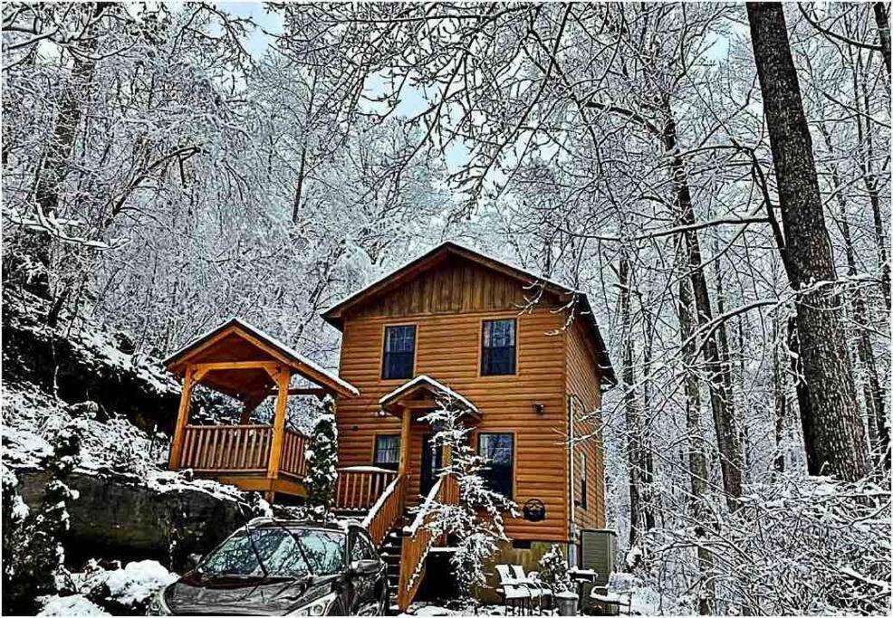 Permanent Vacation-Private Honeymoon Cabin With Hot Tub Sevierville Extérieur photo