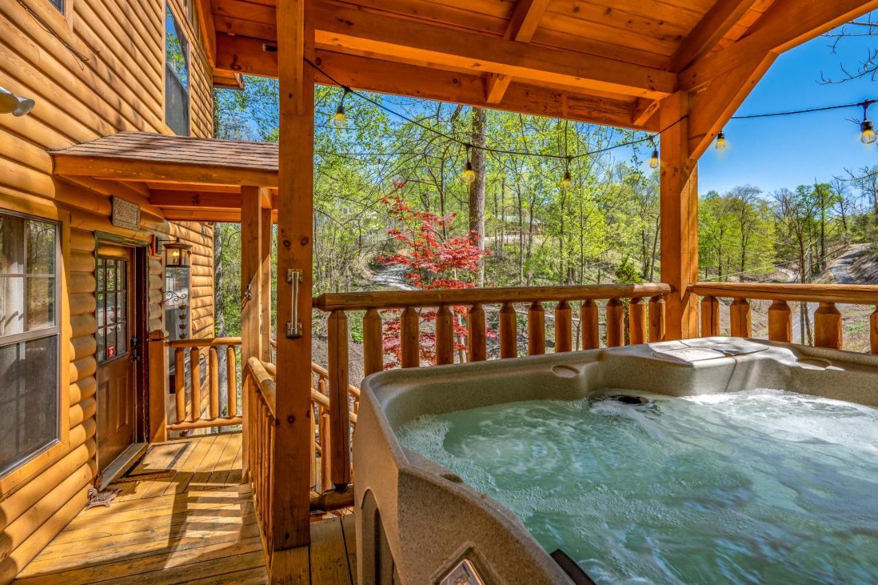 Permanent Vacation-Private Honeymoon Cabin With Hot Tub Sevierville Extérieur photo